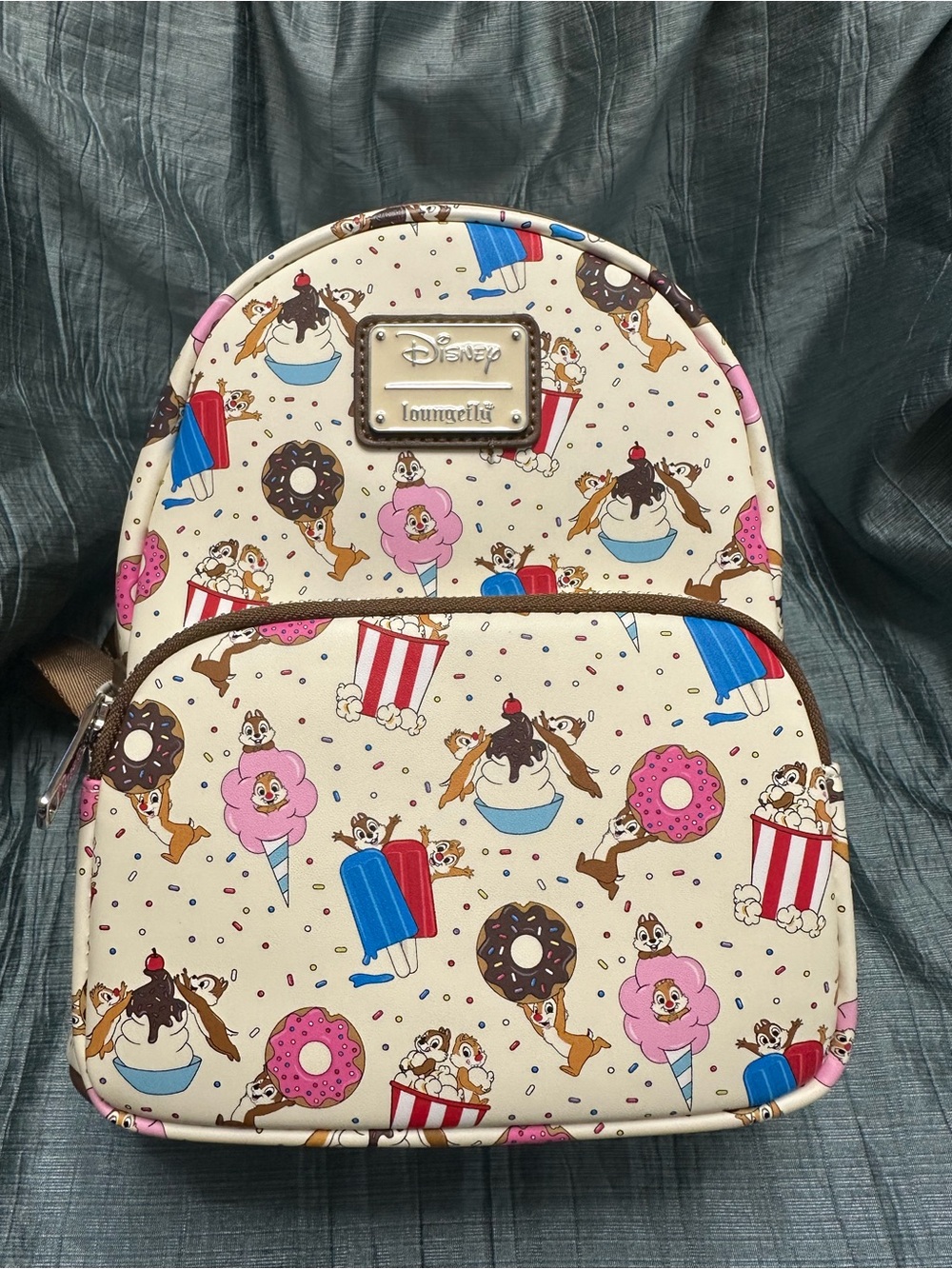 Loungefly Disney Chip and Dale Snackies Mini Backpack